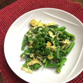 栗丸うさぎ's cooksnap of when they made 菜の花と玉子の炒め物.