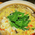 kazunaring's cooksnap of when they made ふわとろ卵の簡単サンラー鍋.