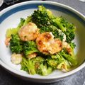卯月のうさぎ２０１４'s cooksnap of when they made にんにく香る☆海老とブロッコリ卵マヨ炒め.