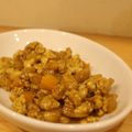 みるく茶's cooksnap of when they made ヘルシー簡単☆豆入りキーマカレー.