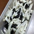 ameうめ's cooksnap of when they made 秒速大根サラダ.