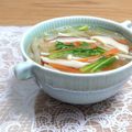 Yukiまむ's cooksnap of when they made 冷蔵庫の残り野菜で❀具だくさんスープ♡.