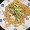Ms_BURNS's cooksnap of when they made 絶品！海老とアスパラのクリームパスタ.