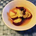 yesmama's cooksnap of when they made さつま芋とリンゴのレモン煮 ☆.