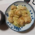 よちりん's cooksnap of when they made 白菜とお麩の卵とじ.