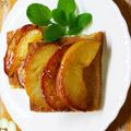 プルンバゴ's cooksnap of when they made ホットサンドメーカー＊りんごケーキ.