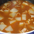 natumix's cooksnap of when they made 豚と大根のカレー煮.