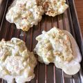 しほまつ's cooksnap of when they made 離乳食後期～米粉と白菜のお好み焼き風.