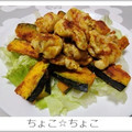 ちょこ☆ちょこ's cooksnap of when they made かぼちゃと鶏モモ肉の炒め物.