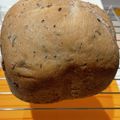 あやうりん's cooksnap of when they made 黒豆リメイク☆HB早焼きで黒豆食パン.