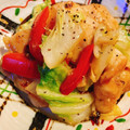 クック3I0H8W☆'s cooksnap of when they made 【簡単】鶏むね肉と白菜のスタミナ焼き.