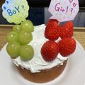 kuropino's cooksnap of when they made 手作り＊ジェンダーリビールケーキ.