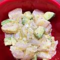 たいちん☆'s cooksnap of when they made サーモンとホタテとアボカドのタルタル.