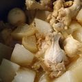 miyabis☆'s cooksnap of when they made 圧力鍋で手羽元と大根の甘辛煮.