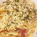 clover55's cooksnap of when they made 簡単☆さつまいもとベーコンのサラダ.
