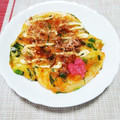 ぱふ♪'s cooksnap of when they made 。残り物のおもちで簡単☆お好み焼き風に♪.