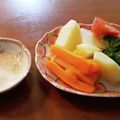 milkypeco's cooksnap of when they made かつお節で☆簡単バーニャカウダ風ソース.