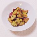 まあまま☆0403's cooksnap of when they made ひとくち大学芋♪.