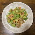 みじょーん's cooksnap of when they made 魚介とアボガドの＊レモンバター醤油炒め.