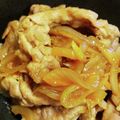 くみちょ～～'s cooksnap of when they made 豚こま肉でも柔らか！しょうが焼き.