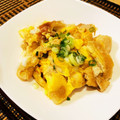 ｙｏｕ５'s cooksnap of when they made スピードおかず！竹輪とお揚げあま辛卵とじ.