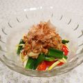 バカリャウ's cooksnap of when they made トマトにら玉ねぎ納豆和え☆美容＆健康♪.