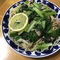uka0430's cooksnap of when they made ツナとコマツナのレモンパスタ.
