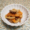 バカリャウ's cooksnap of when they made 黒酢入り☆蓮根と人参の炒めなます.