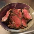 noz006's cooksnap of when they made 炊飯器で作るローストビーフ＊.