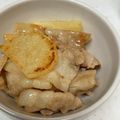sugaree's cooksnap of when they made 山芋と豚肉のポン酢炒め.