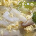 ドラちゃん♪'s cooksnap of when they made 風邪気味の娘に♡長芋生姜スープ.