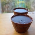 みるく茶's cooksnap of when they made 生チョコみたいな☆寒天チョコプリン.