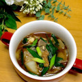 ルパンのかあさん☆彡's cooksnap of when they made ☆白菜・油揚げ・ネギのお味噌汁☆.