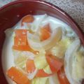 あゆたっくん's cooksnap of when they made 野菜たっぷり☆ほっこり生姜ミルクスープ.