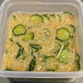 ♡yummy♡'s cooksnap of when they made エノキと胡瓜のとろろ和え.