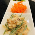 わか★'s cooksnap of when they made 簡単いんげんとゆで卵のオーロラソース合え.