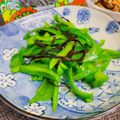 へい♡ゆー♡'s cooksnap of when they made ピーマン塩昆布炒め.