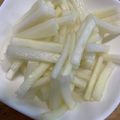 ポメちょん's cooksnap of when they made 簡単美味しい　大根の黄金漬け.