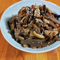 低カロ探検隊's cooksnap of when they made 簡単☆キノコと蒟蒻の旨味噌きんぴら.