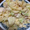 ぶうちゃんこ's cooksnap of when they made ツナとキャベツのマカロニサラダ.