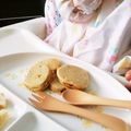 ちちょーん's cooksnap of when they made 離乳食おやつ♪BP不要ふんわりパンケーキ.
