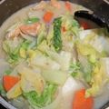 しらたまこむぎ's cooksnap of when they made 鮭と白菜のみそクリームシチュー.