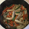 kumori_66's cooksnap of when they made 皮ごとで栄養満点！れんこんと舞茸の金平.