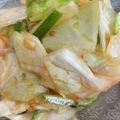 ぷーとんR's cooksnap of when they made キャベツときゅうりの簡単ピリ辛ポン酢あえ.