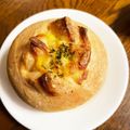 ともこ丼's cooksnap of when they made HBで作る明太子ｉｎフランスパン.