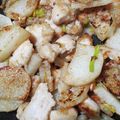 ひィー's cooksnap of when they made 鶏胸肉と長いもの塩炒め.