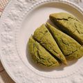 クックGFY1OA☆'s cooksnap of when they made サクサク チョコチップ 抹茶 スコーン.