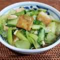 さくらスキップ's cooksnap of when they made 青梗菜と厚揚げの旨煮.