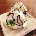 ちゃちゃまる26's cooksnap of when they made ゆず白菜と塩こんぶの彩りおにぎり.