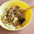 クック6Z3XVP☆'s cooksnap of when they made とろとろ卵の親子丼。離乳食中期.